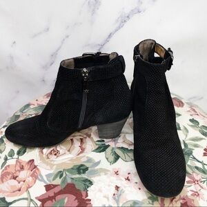 Aquatalia | France Ankle Bootie | Black | Sz 7 1/2